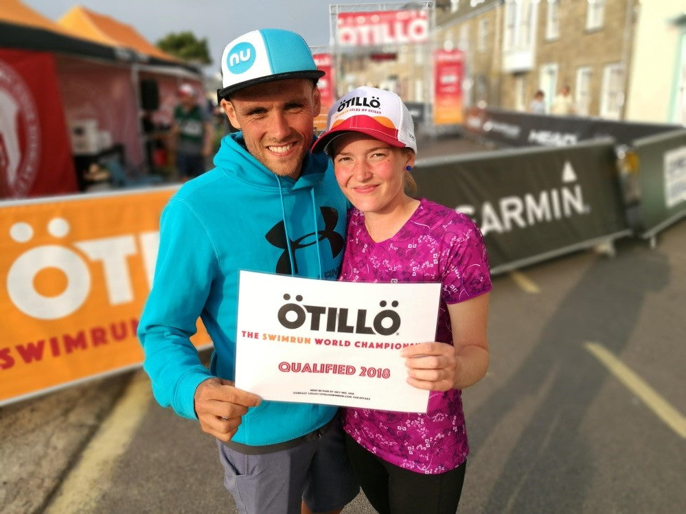 Nutri-bay.com, patrocinador de Raphaël Amato e Sophie Drofiak no Ötillö: campeonato do mundo de “swimrun” em 2018