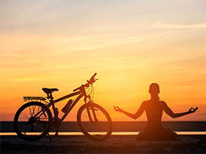 Para ciclistas: 4 rotinas de ioga...