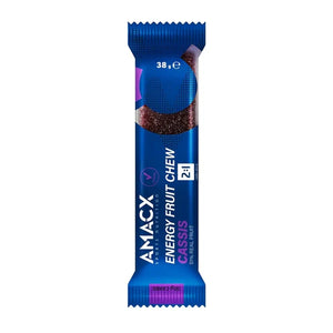 Amacx Energy Fruit Chew Cassis – 30g Glucides | Nutri-Bay