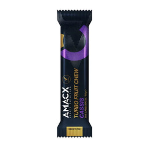 Amacx Turbo Fruit Chew Cassis – Chews Énergétiques 40g | Nutri-Bay
