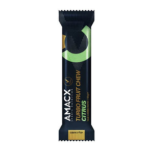 Amacx Turbo Fruit Chew Citrus – Chews Énergétiques 40g | Nutri-Bay