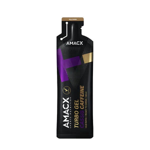 Amacx Turbo Gel Cassis Caféine – Gel Énergétique 40g Glucides | Nutri-Bay