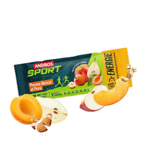 Andros Sport Activ’Bar Pomme Abricot Poire 40g | Nutri-Bay