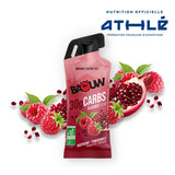 Baouw Sticks de géis energéticos BIO (44g) - Framboesa e romã