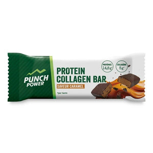Punch Power Barre Protéinée Collagène (50g) - Caramel | Nutri-Bay