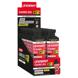 Enervit Carbo Gel C2:1PRO Sodium em caixa (24x60ml) - Limão