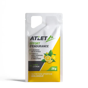 Nutri-Bay | ATLET - Gel Énergétique BIO (25g) - Citron Guarana