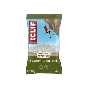 Clif Bar - Barra energética (68g) - Mistura de muesli com amendoim