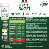 Nutri-Bay | PUNCH POWER - Electroboost (20 Pastilles) - Citron (Caféine)