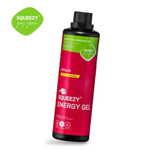 Squeezy Energy Gel Rechargeable Citron – Avec Caféine | Nutri-Bay