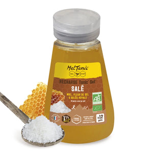 Gel Énergétique Salé Bio Meltonic – Miel & Fleur de Sel | Nutri-Bay