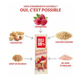 Barre Énergétique Vegan Cacahuète Framboise Mulebar | Nutri-Bay