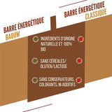 Nutri-Bay | BAOUW - Barre Énergétique BIO EXTRA (50g) - Crunchy Cacahuètes