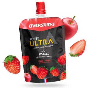 Nutri-Bay | OVERSTIM'S - Purée Ultra (90g) - Fraise & Pomme
