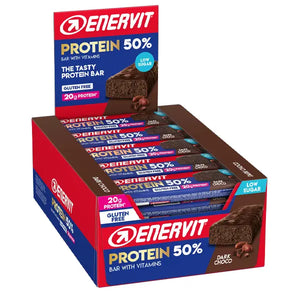 Enervit Protein Bar 50% BOX (30x40g) - Chocolate Negro