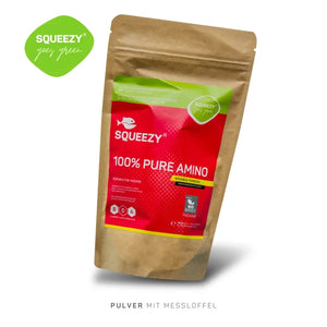 Squeezy 100% Pure Amino Powder – Acides Aminés MAP® | Nutri-Bay