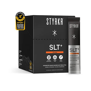 Styrkr SLT+ – Électrolytes Orange Haute Hydratation Endurance | Nutri-Bay
