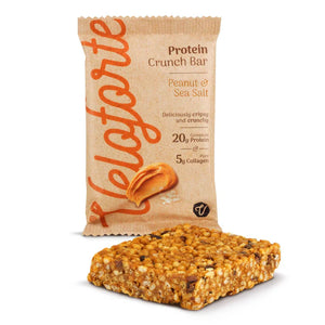 Barra crocante rica em proteínas (66 g) - Amendoim e sal marinho