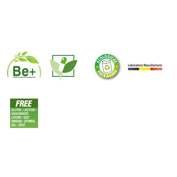 Nutri-Bay Be-life Ca Mg K - Calcium-Magnesium-Potsassium (60 Gélules) -icons