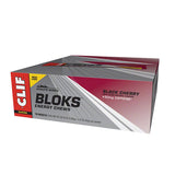 Nutri-bay CLIF BLOKS - Gommes Energétique (60g) - Black Cherry (Caffeine) - box